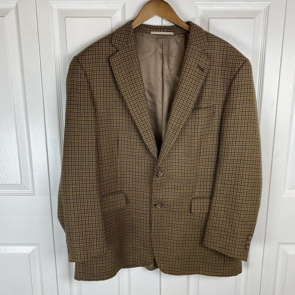 Burberry Other - Burberry Lodon 42 Blazer Jacket Houndstooth Blazer Jacket Sports Coat Wool Men